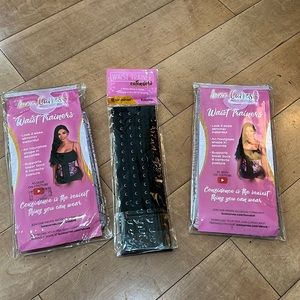 LUX curves waist trainers and extender NWT